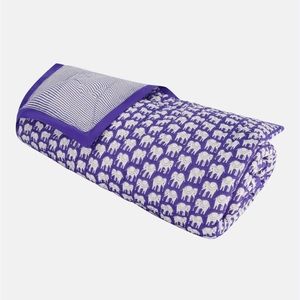 ROLLER RABBIT HATHI BABY QUILT